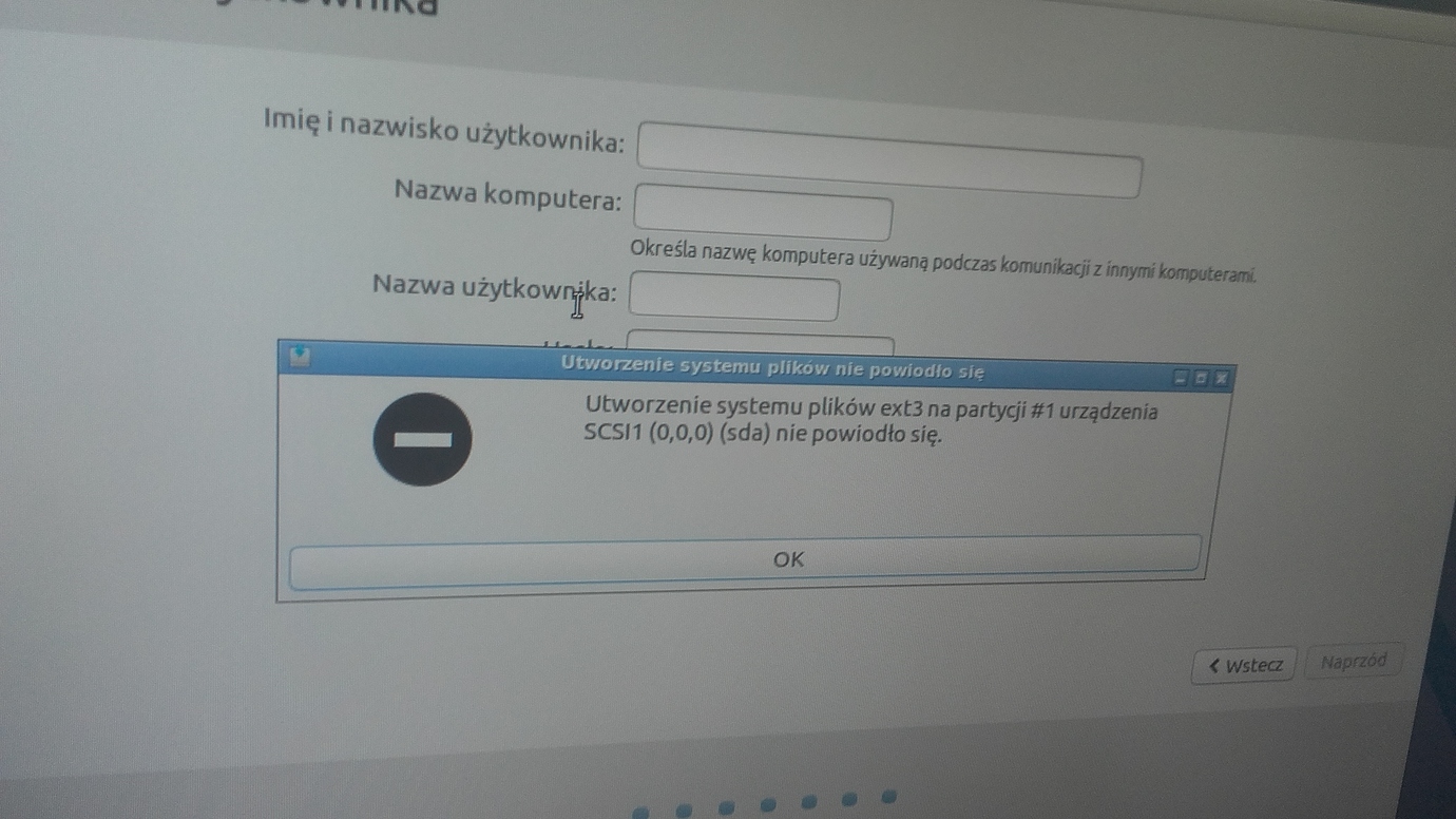 Skanowanie Antywirusowe Nie Powiodło Się Ustawienie systemu plików nie powiodło się - GNU/Linux - dobreprogramy