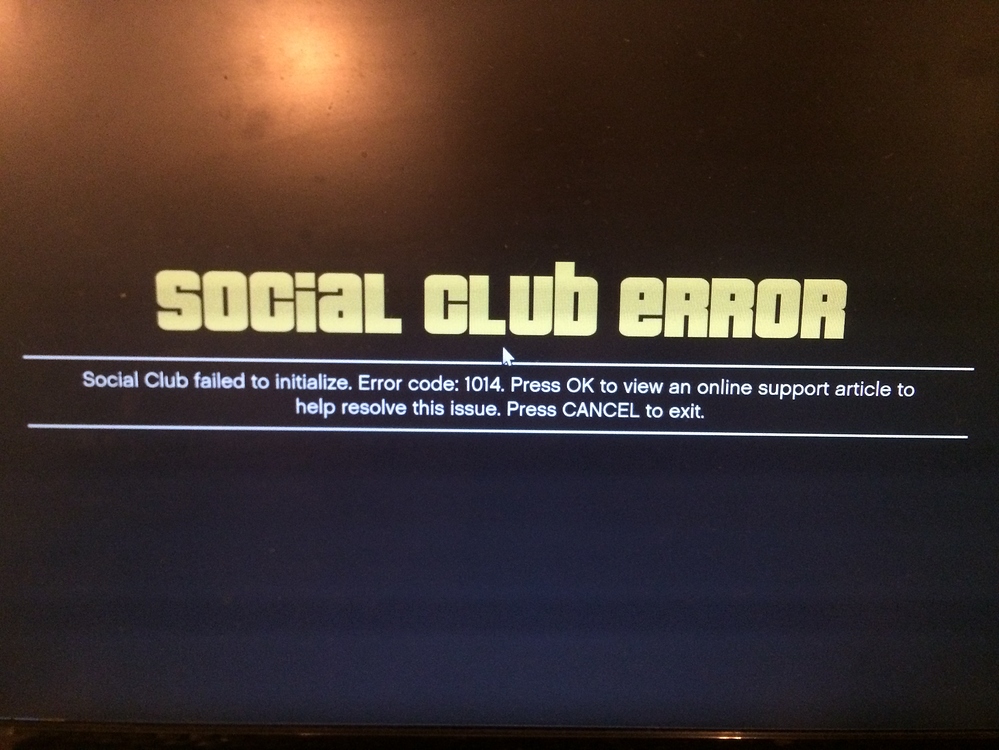rockstar games launcher an error has occurred at checkout
