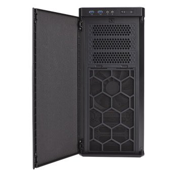Corsair Carbide Series 330R Blackout Edition Ultra Silent Mid-Tower Computer Case w/ USB 3.0 & Integrated Fan Controller : image 3